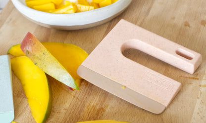 KLYV Kinderkeukenmes – Terra | Veilig Startersmes voor Kinderen 🔪🌱