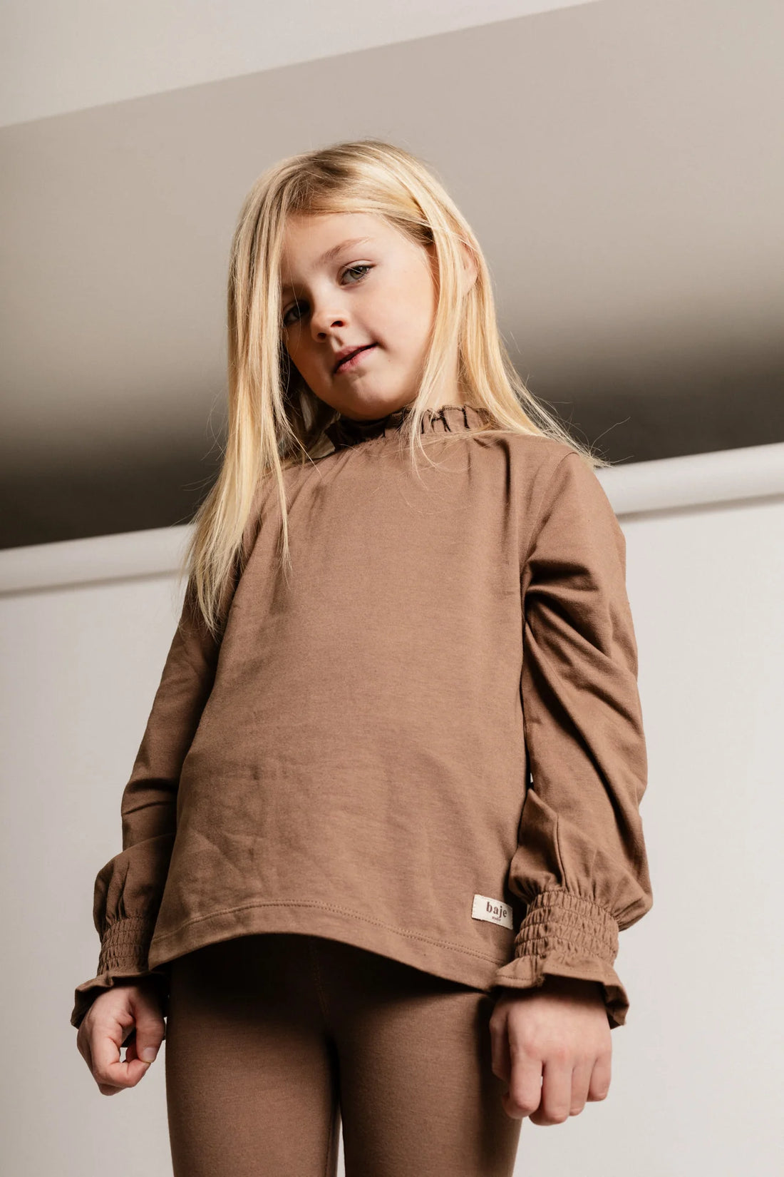 Ela longsleeve - Brown cacao