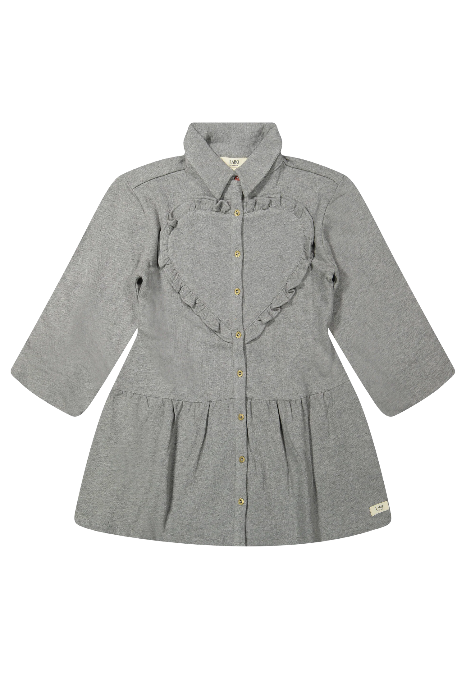 Kabe Dresses : Grey Melange