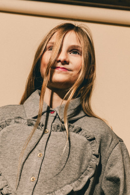 Kabe Dresses : Grey Melange