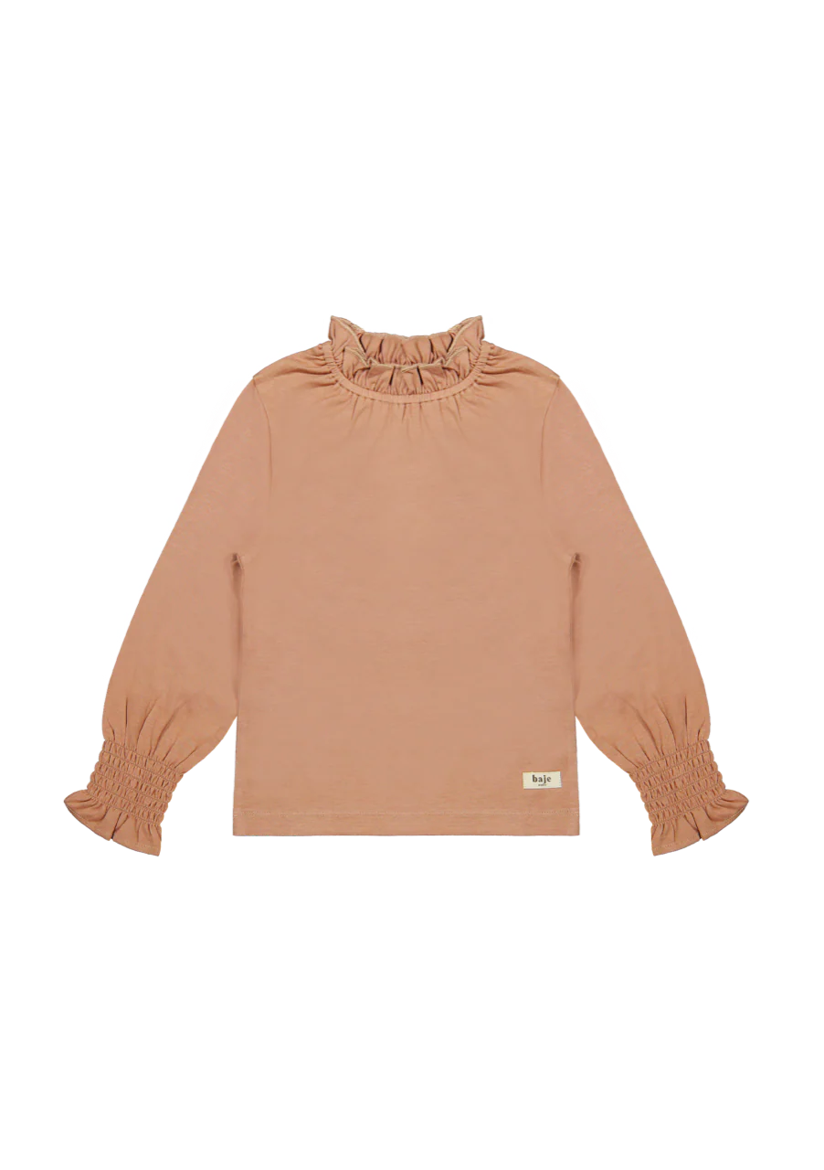 Ela longsleeve - peach almond
