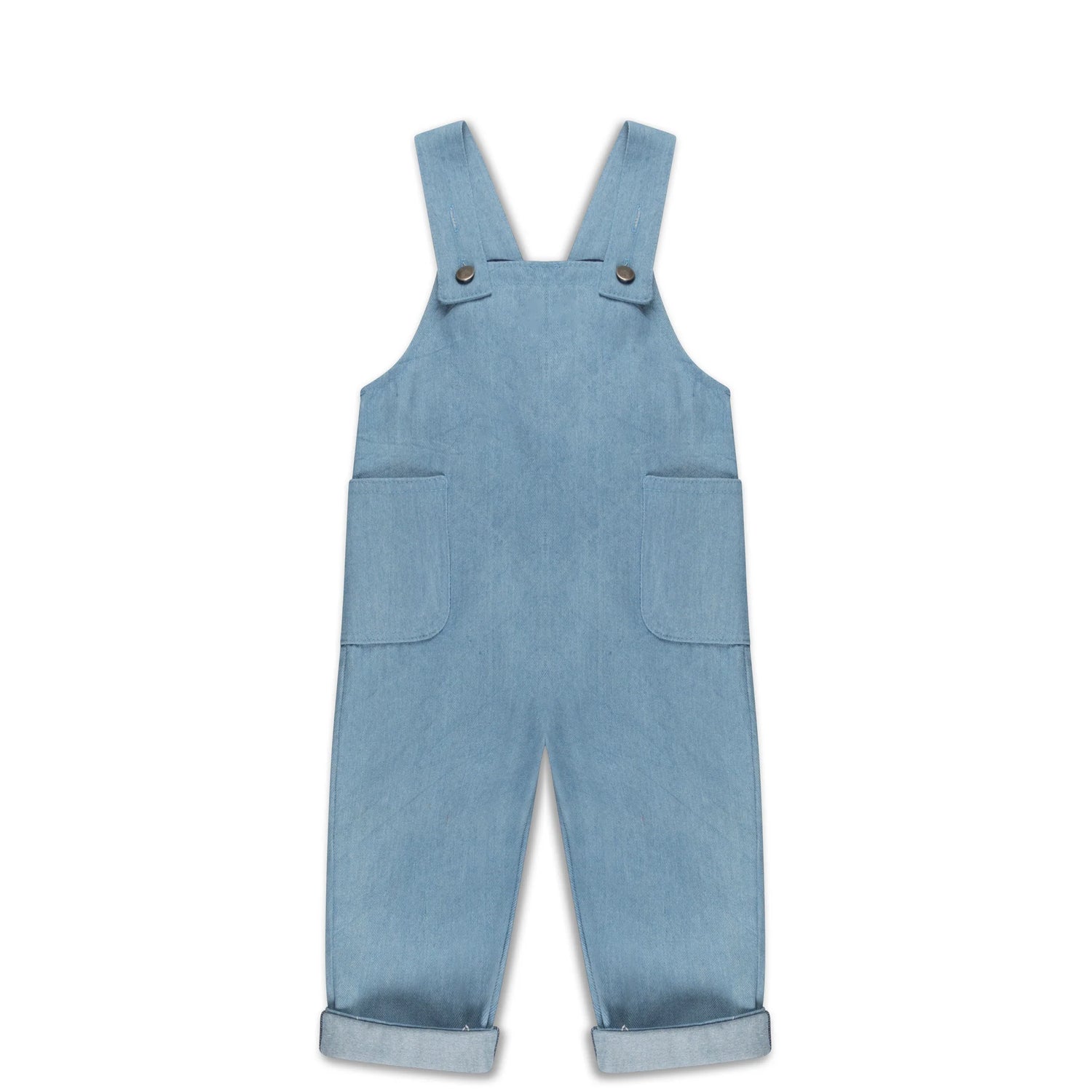 The Nicky - Light Blue Denim Dungarees