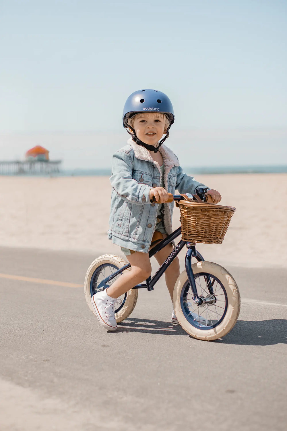 Loopfiets first go - Pale Pink