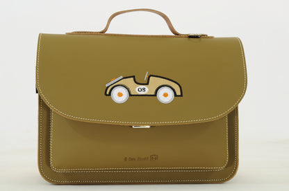 Own Stuff kleuterboekentas Car Moss