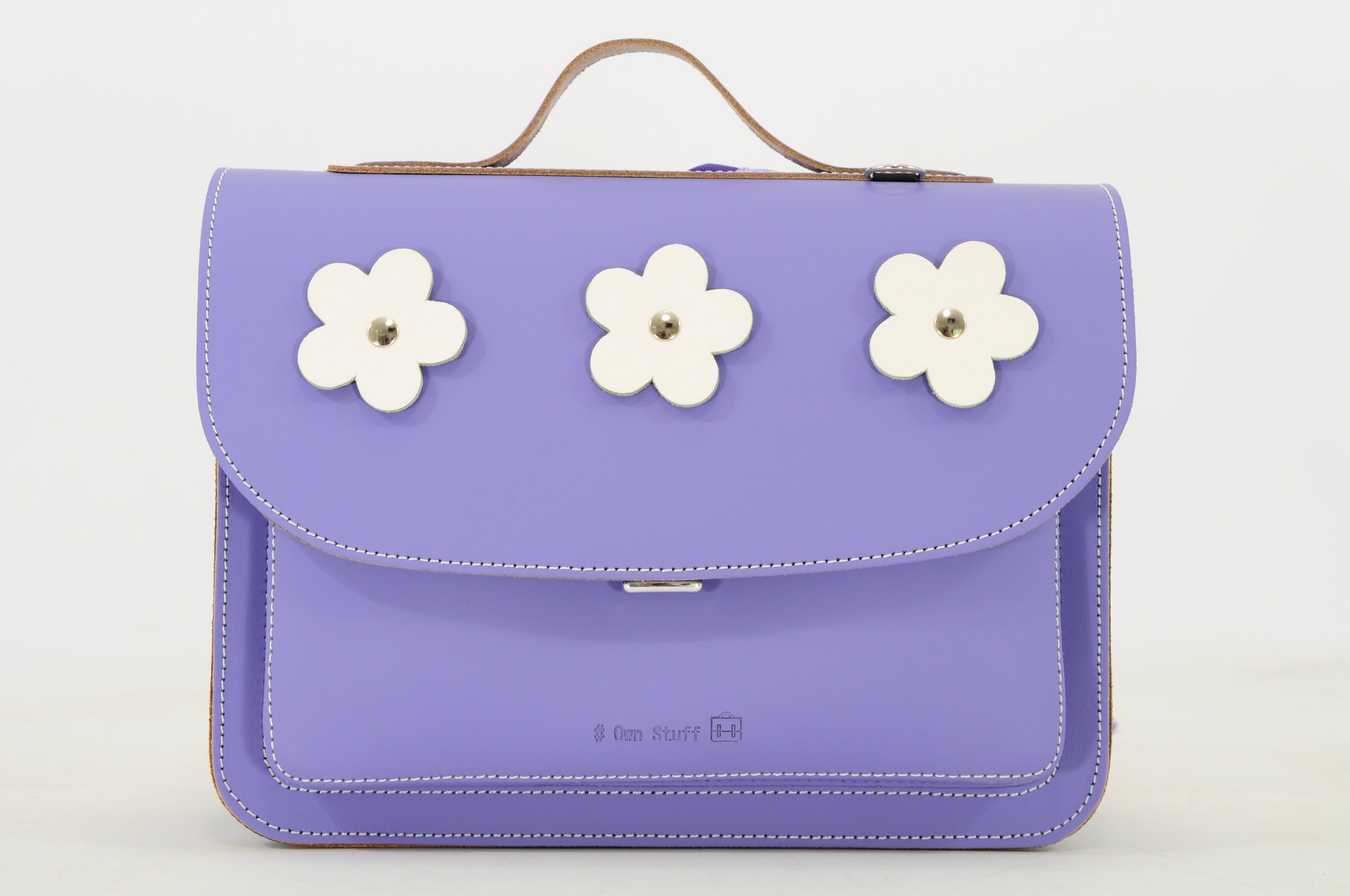 Own Stuff kleuterboekentas Flowers lila