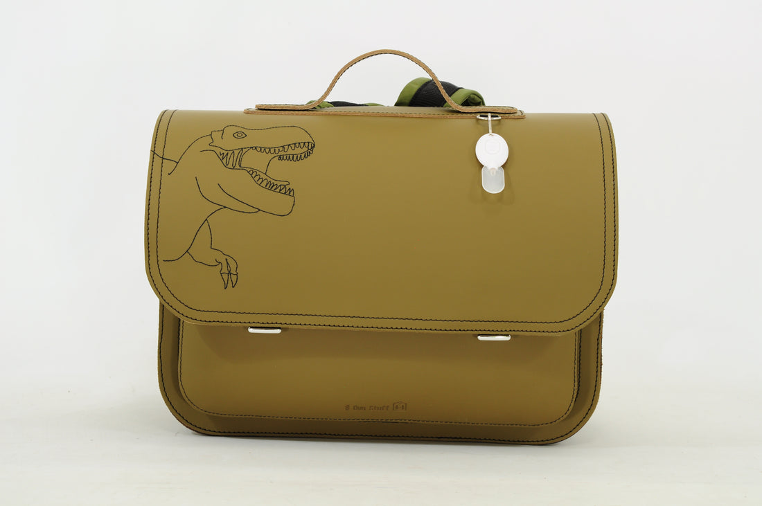 Own Stuff boekentas lagere school Dino Moss