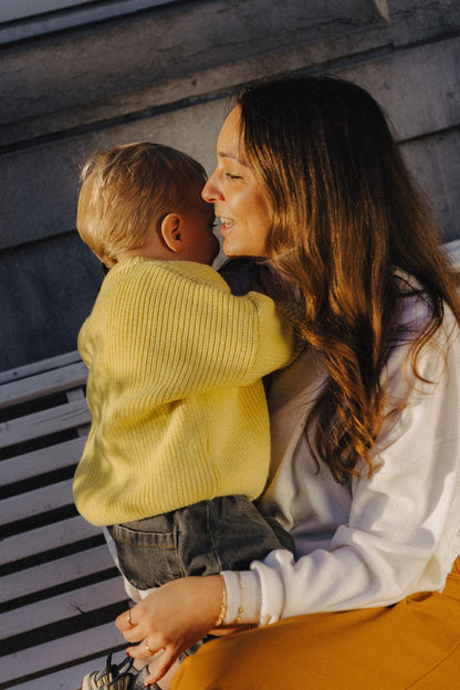 LITTLE CHLOÉ KNIT YELLOW