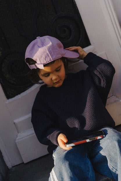 LITTLE CHLOÉ KNIT NAVY