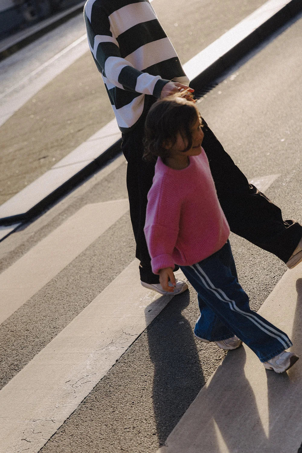 LITTLE CHLOÉ KNIT PINK