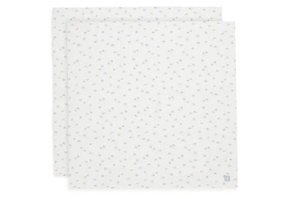 Swaddle Muslin Large 115x115cm - On The Go - 2 stuks