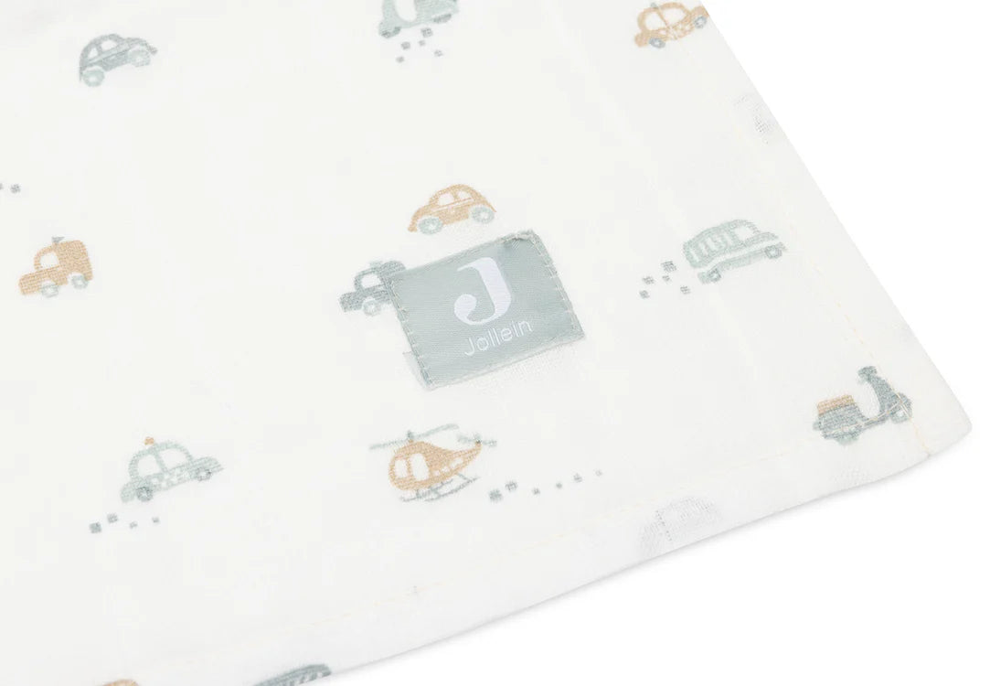 Swaddle Muslin Large 115x115cm - On The Go - 2 stuks