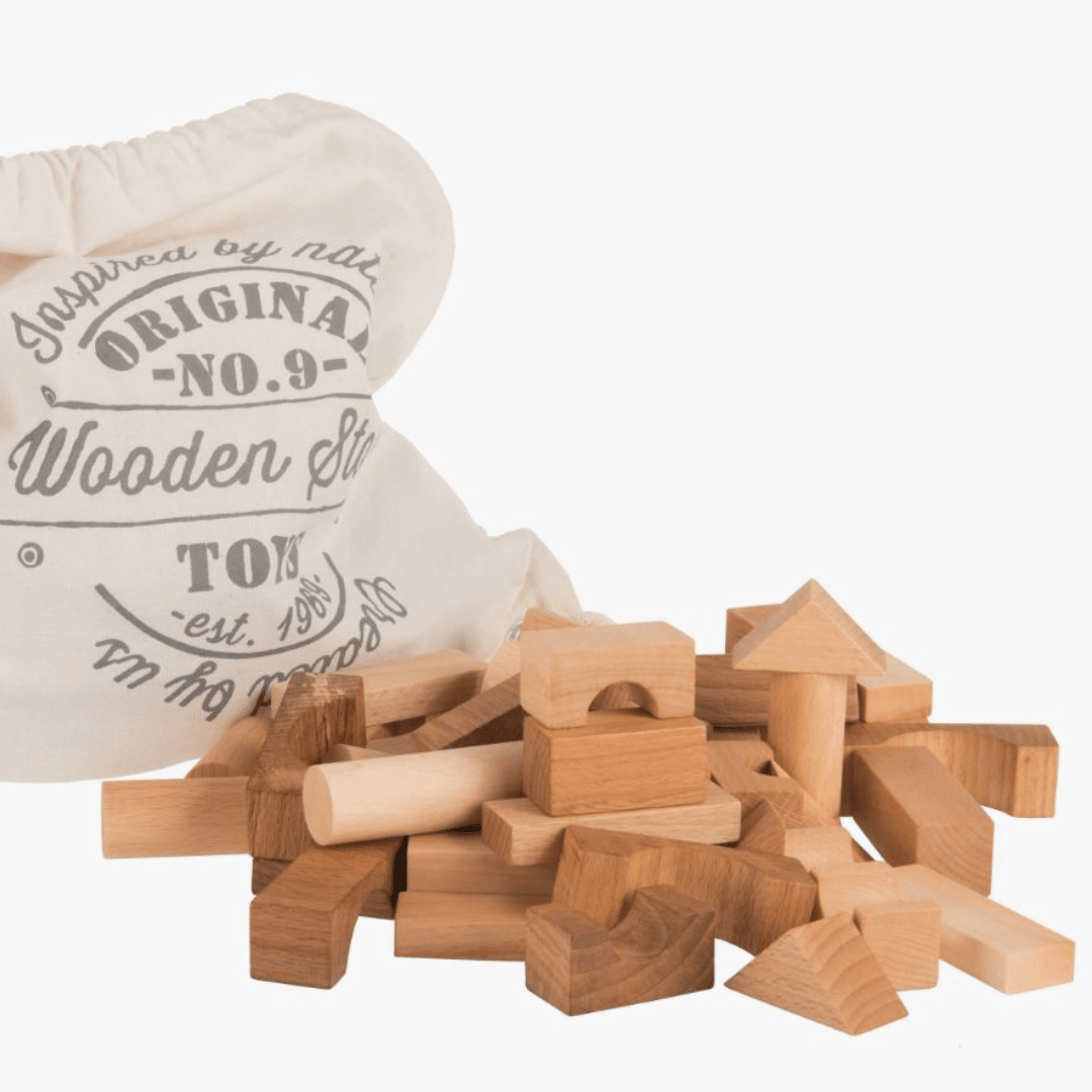 Set houten blokken
