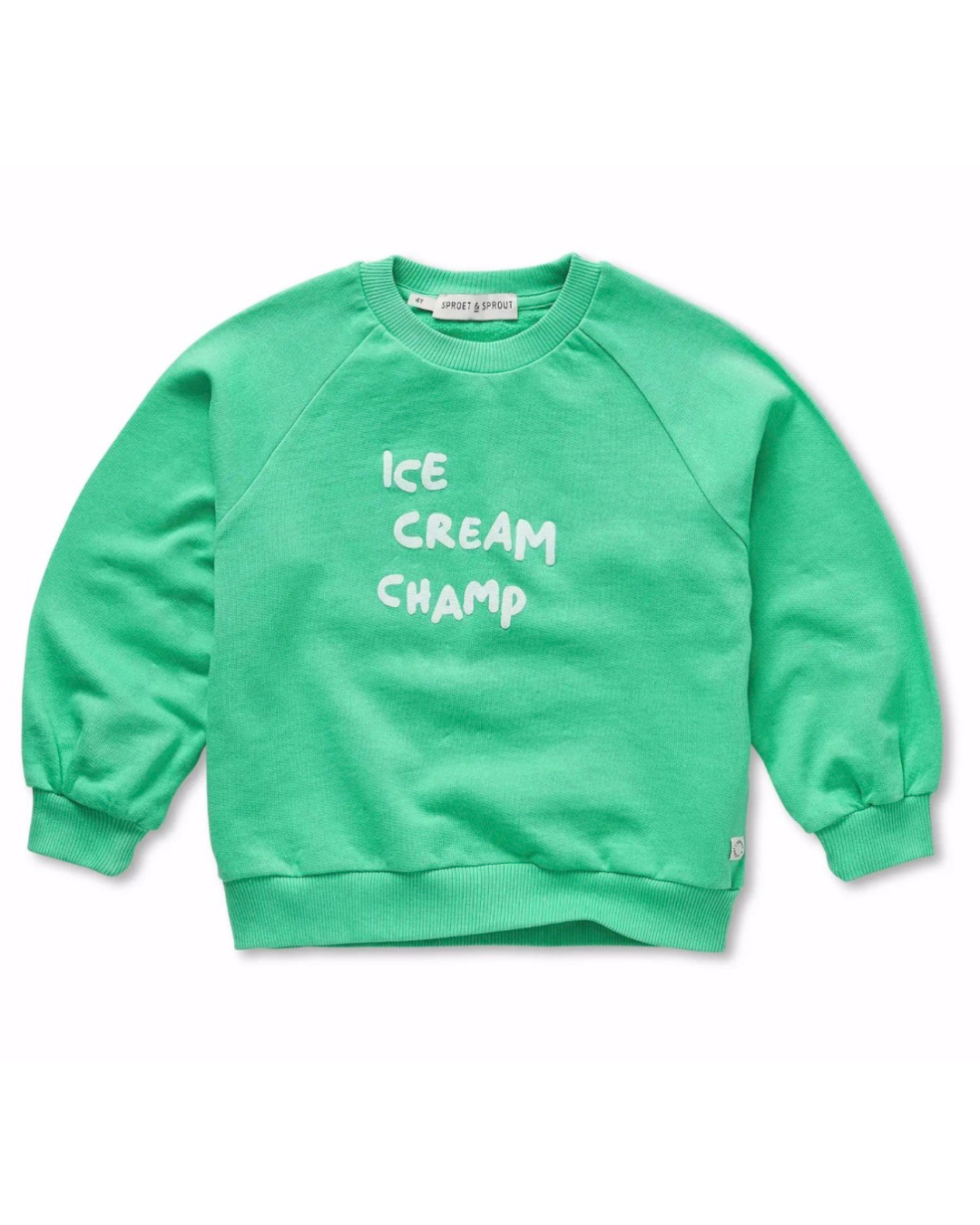 RAGLAN SWEATSHIRT ICE CREAM CHAMP