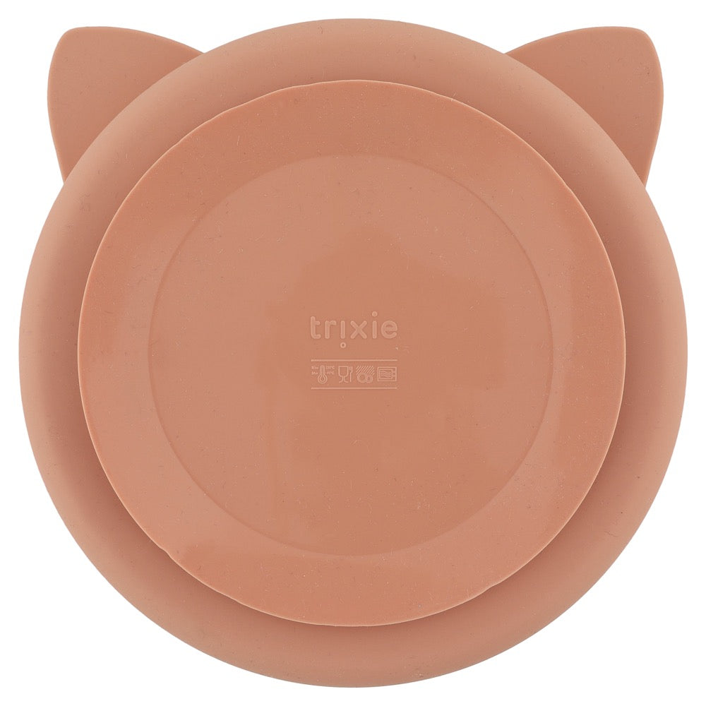 Siliconen verdeelde suction plate - Mrs. Cat