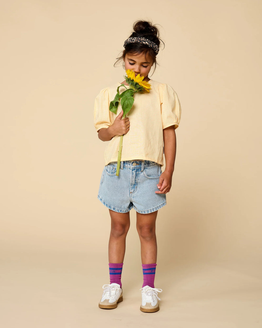 Jeans Short | Pale Light Blue