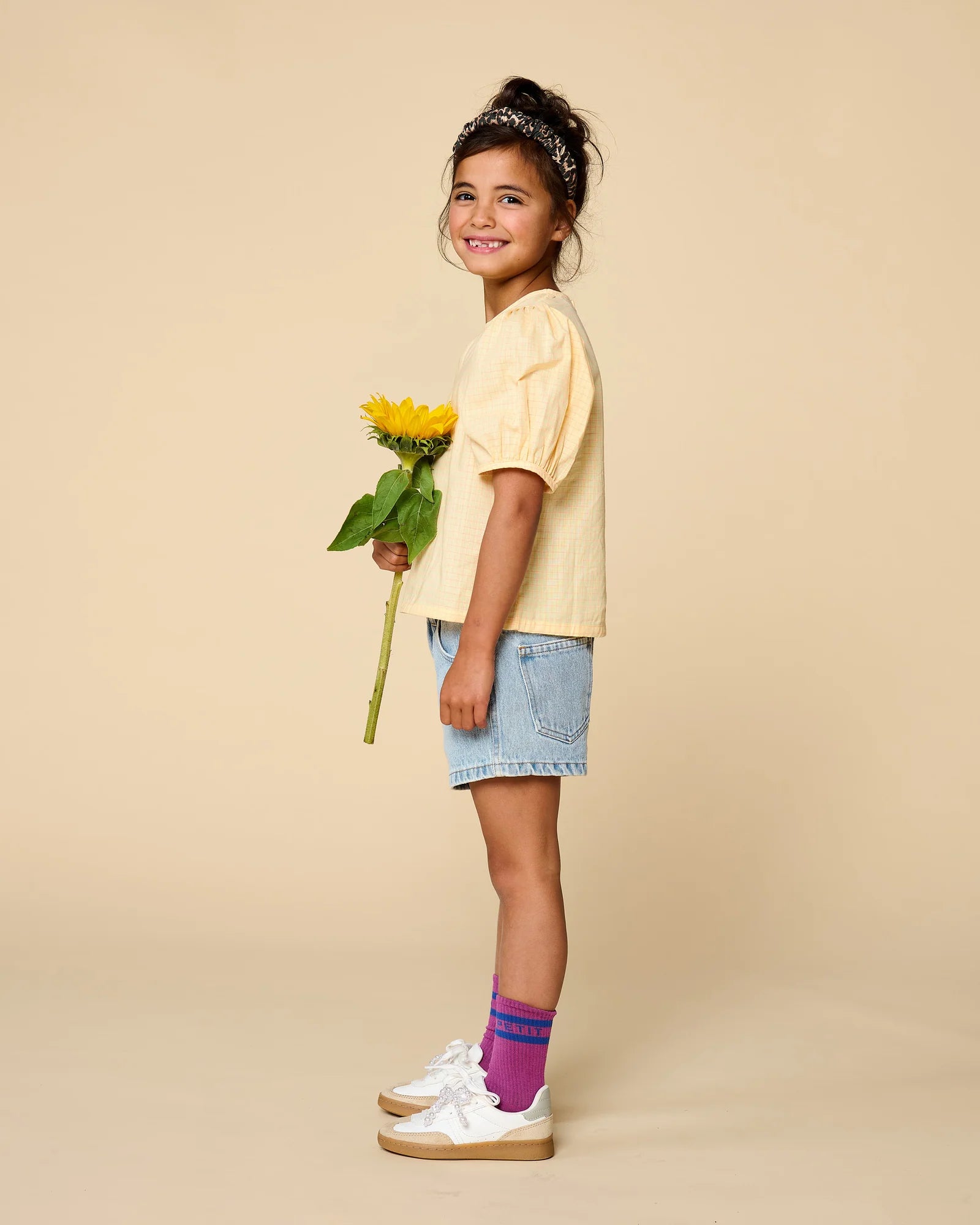 Jeans Short | Pale Light Blue