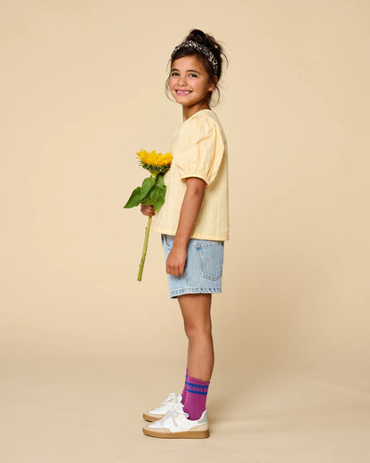 Jeans Short | Pale Light Blue