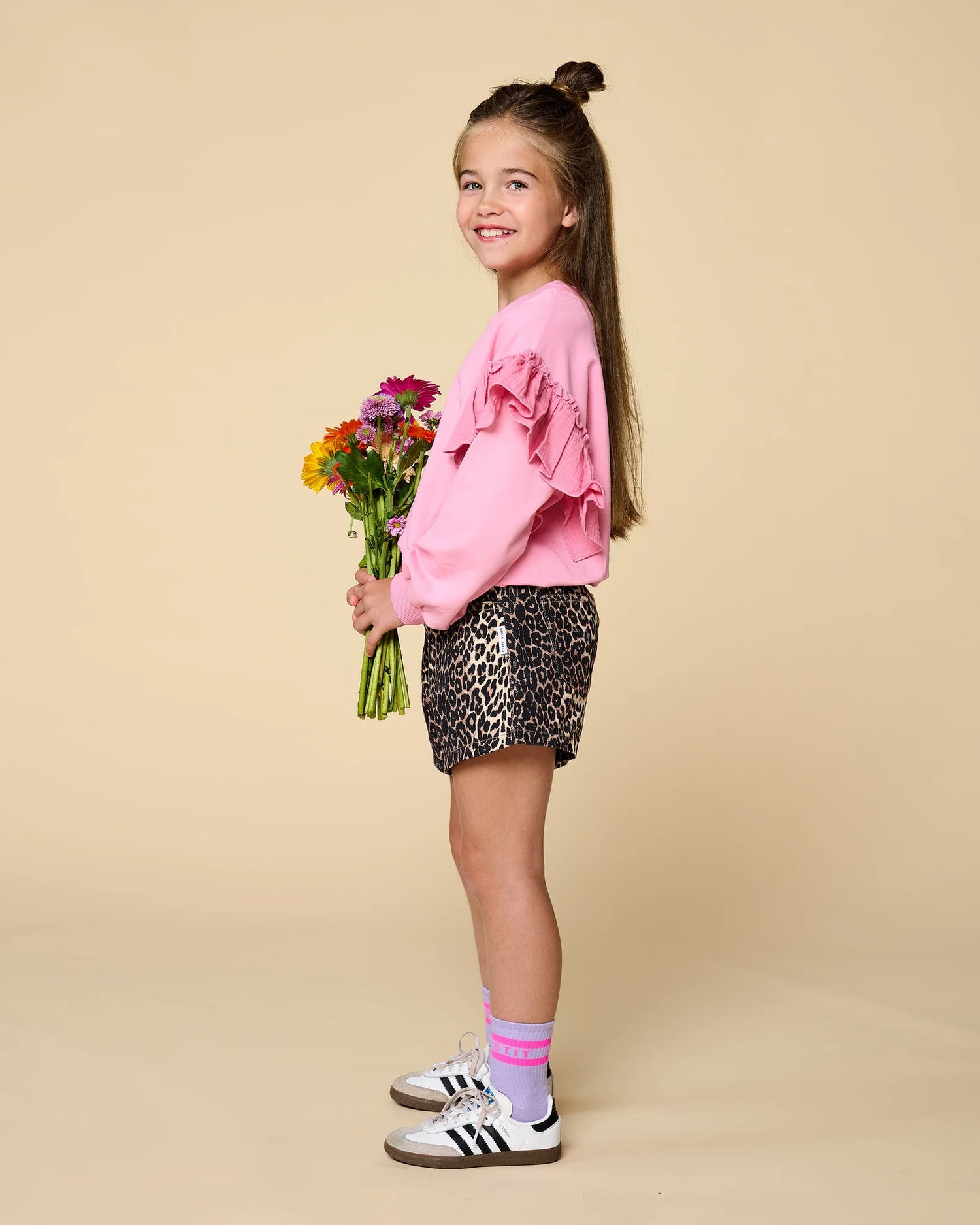 Sweater Ruffles  | Cashmere Rose