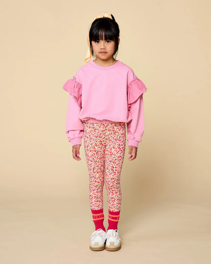 Sweater Ruffles  | Cashmere Rose