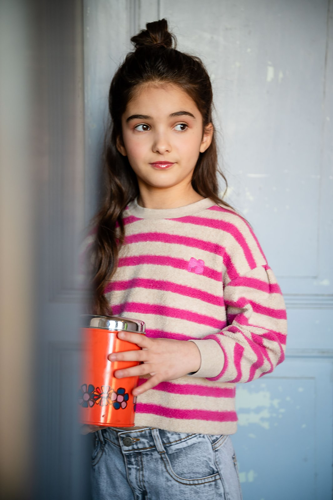 Teddy Sweater -  Stripe