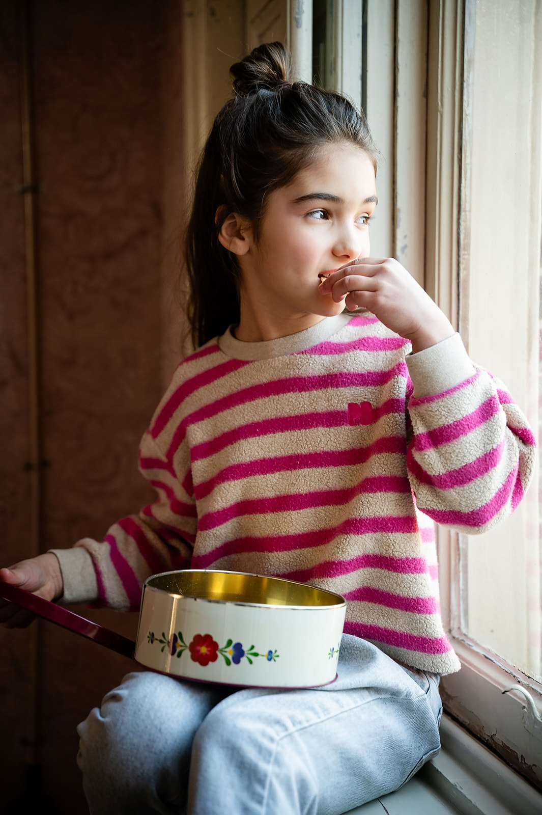 Teddy Sweater -  Stripe