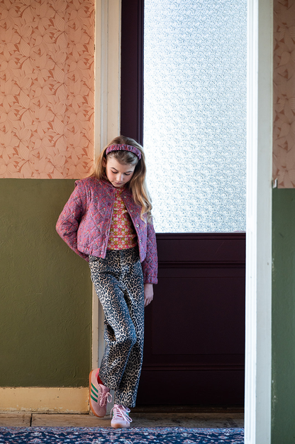 Ballon Fit Jeans  - Leopard AOP