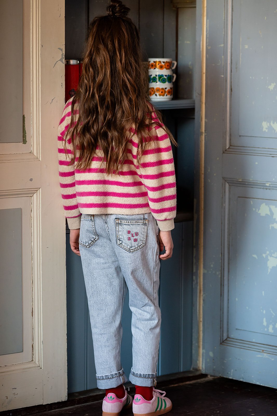 Baggy Fit Jeans - Washed Light Grey