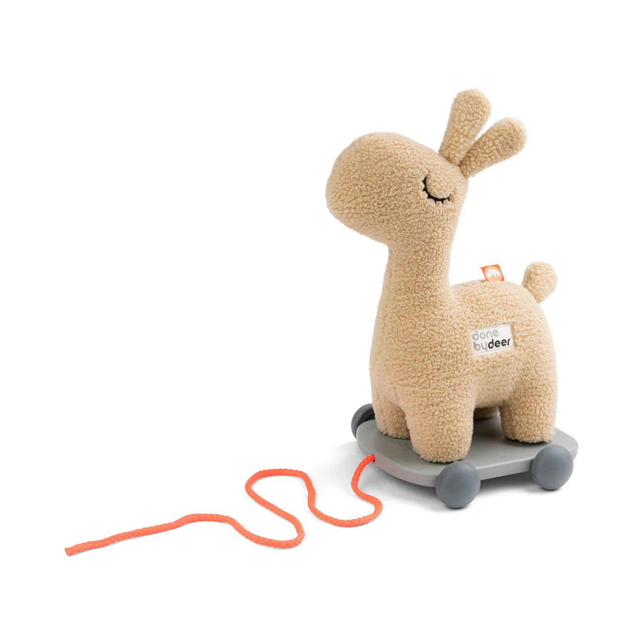 Done by deer - Trekfiguur 2-in-1 speelgoed - Lalee - Zand