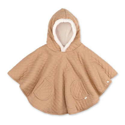 REISPONCHO 9-36m beige pady quilted + teddy
