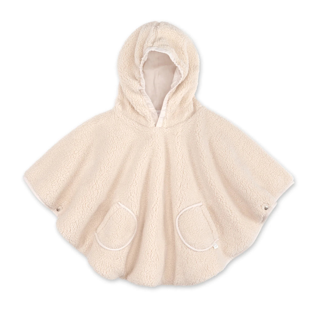REISPONCHO 9-36m Teddy + Pady jersey Ficelle