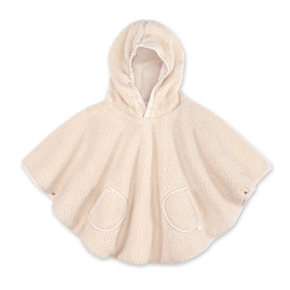 REISPONCHO 9-36m Teddy + Pady jersey Ficelle
