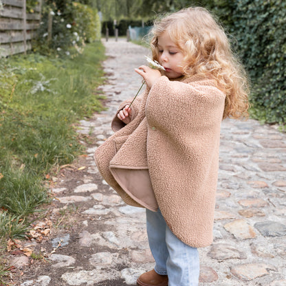 REISPONCHO 9-36m Teddy + Pady jersey Natural