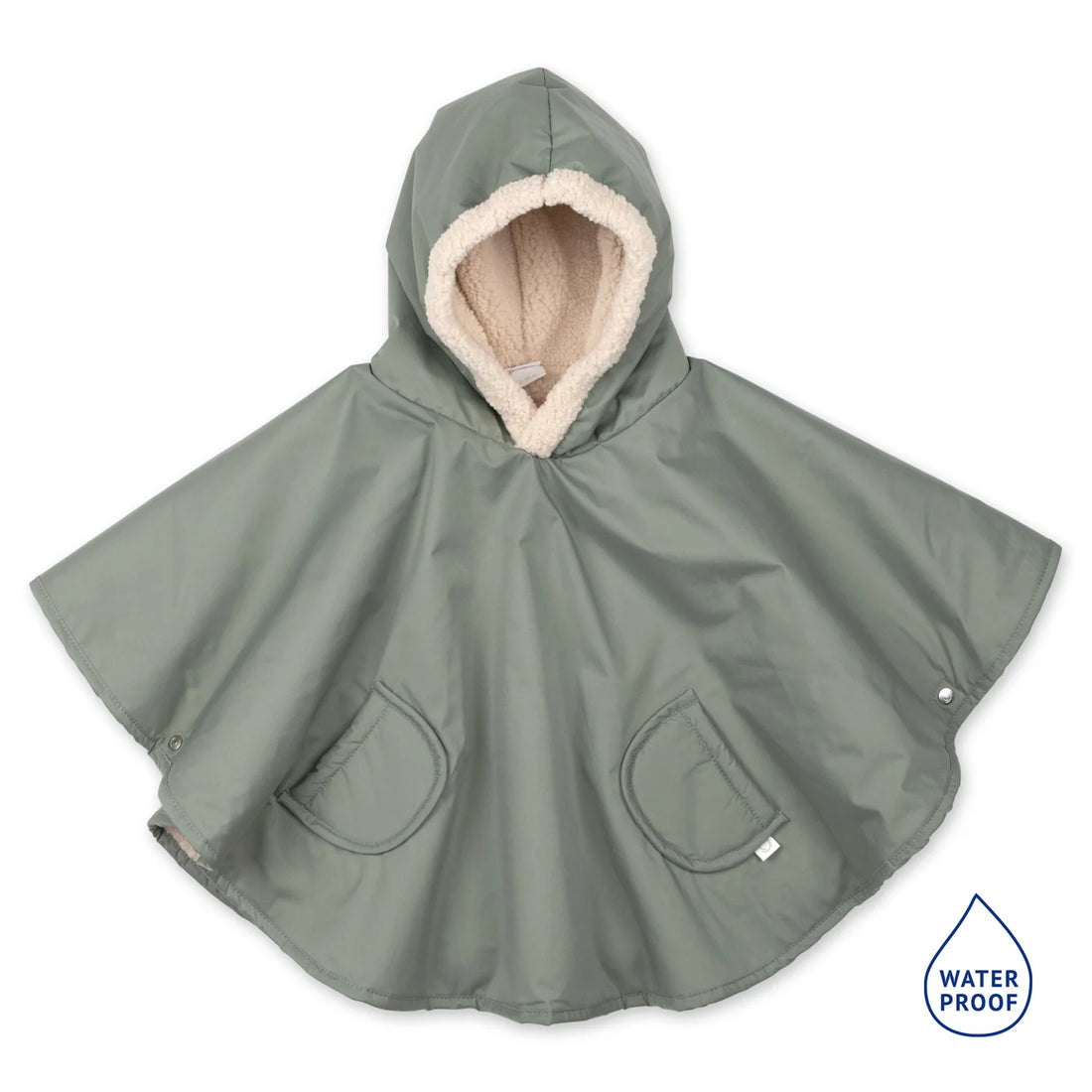 REISPONCHO 9-36m green waterproof + teddy