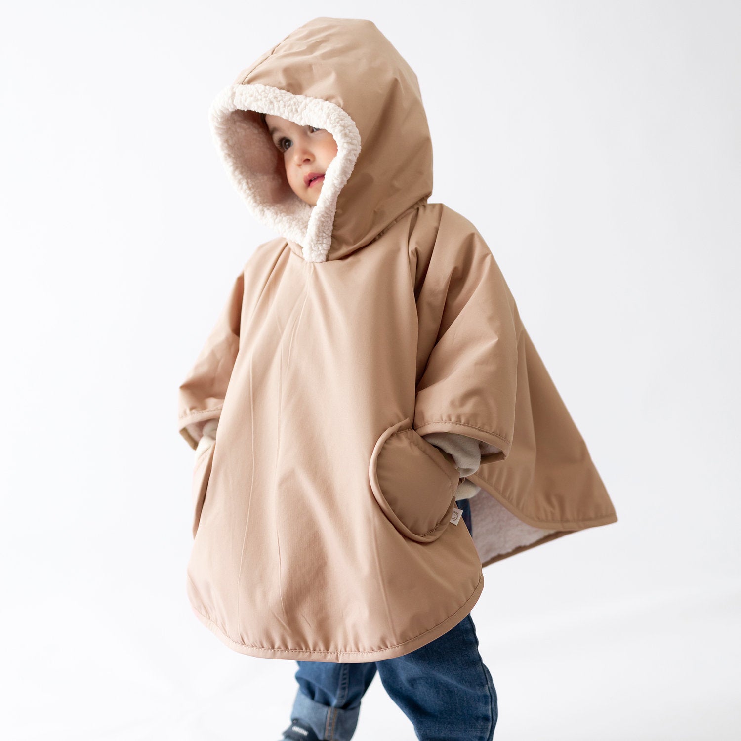 REISPONCHO 9-36m natural waterproof + teddy