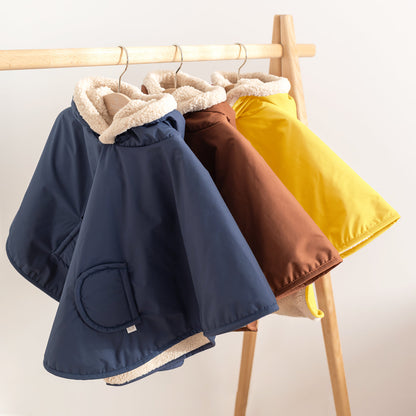 REISPONCHO 9-36m navy waterproof + teddy