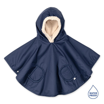 REISPONCHO 9-36m navy waterproof + teddy