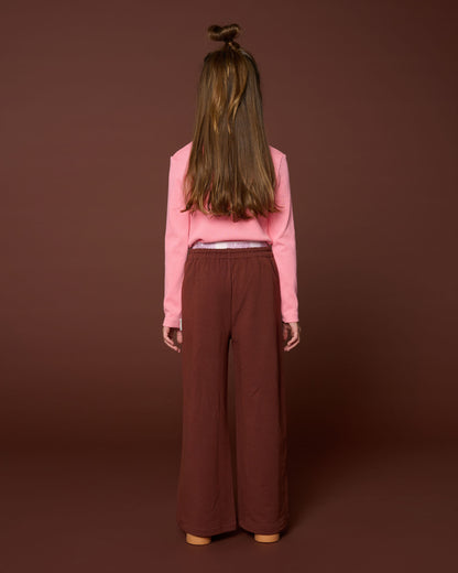 Rib Turtle Neck | Rose