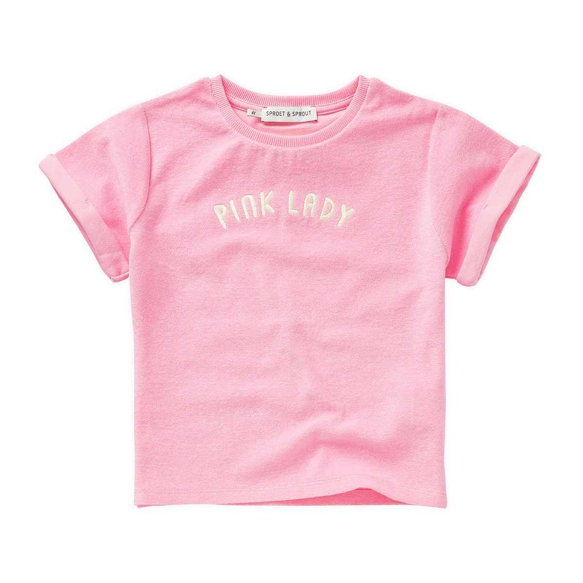 TERRY T-SHIRT PINK LADY