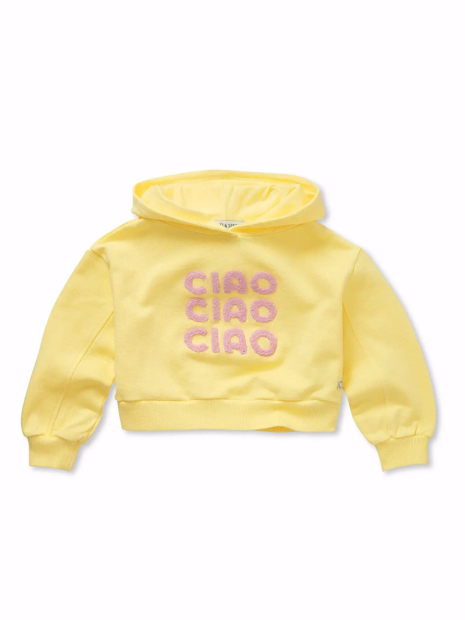 BOXY HOODED GIRLS SWEATSHIRT