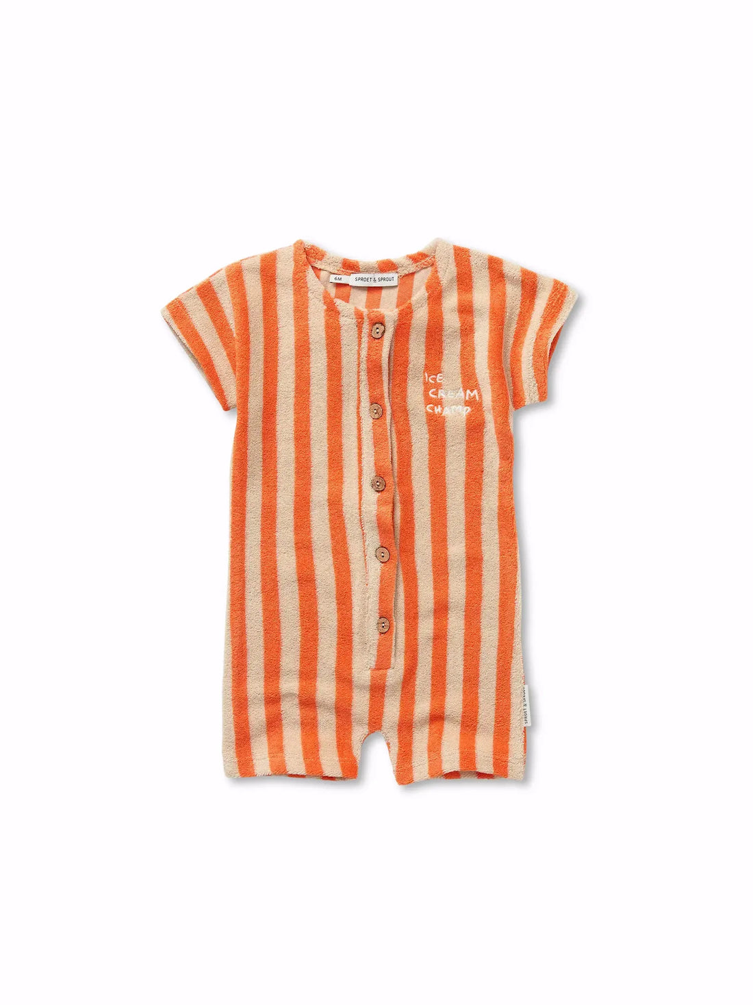 TERRY ONESIE STRIPES