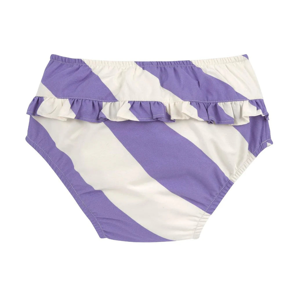 Diaper pants - stripes purple/sea salt