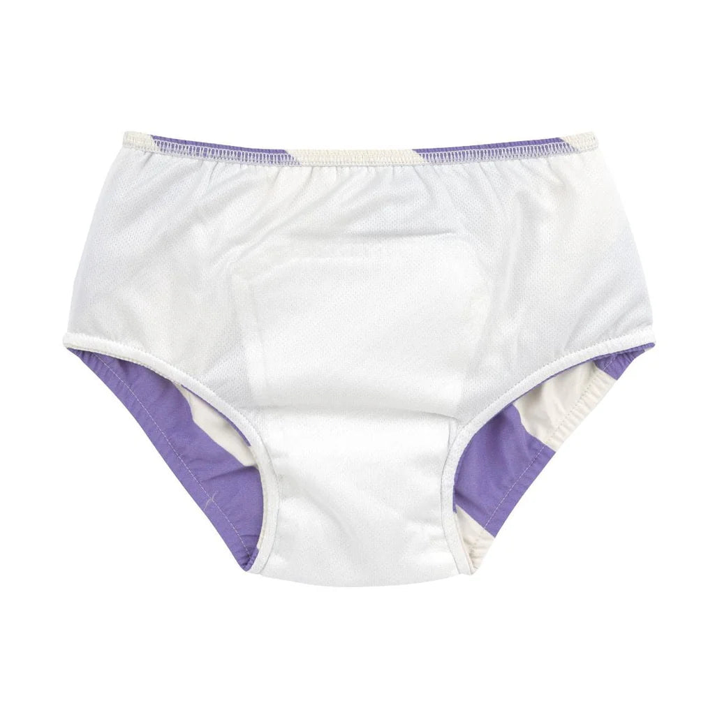 Diaper pants - stripes purple/sea salt