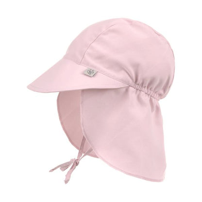 Lässig Zonnehoedje met Nekflap Pale Pink