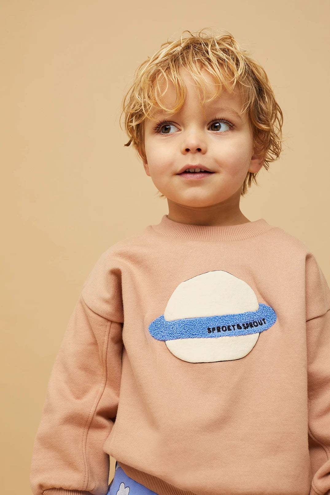 Sweatshirt Saturn - praline