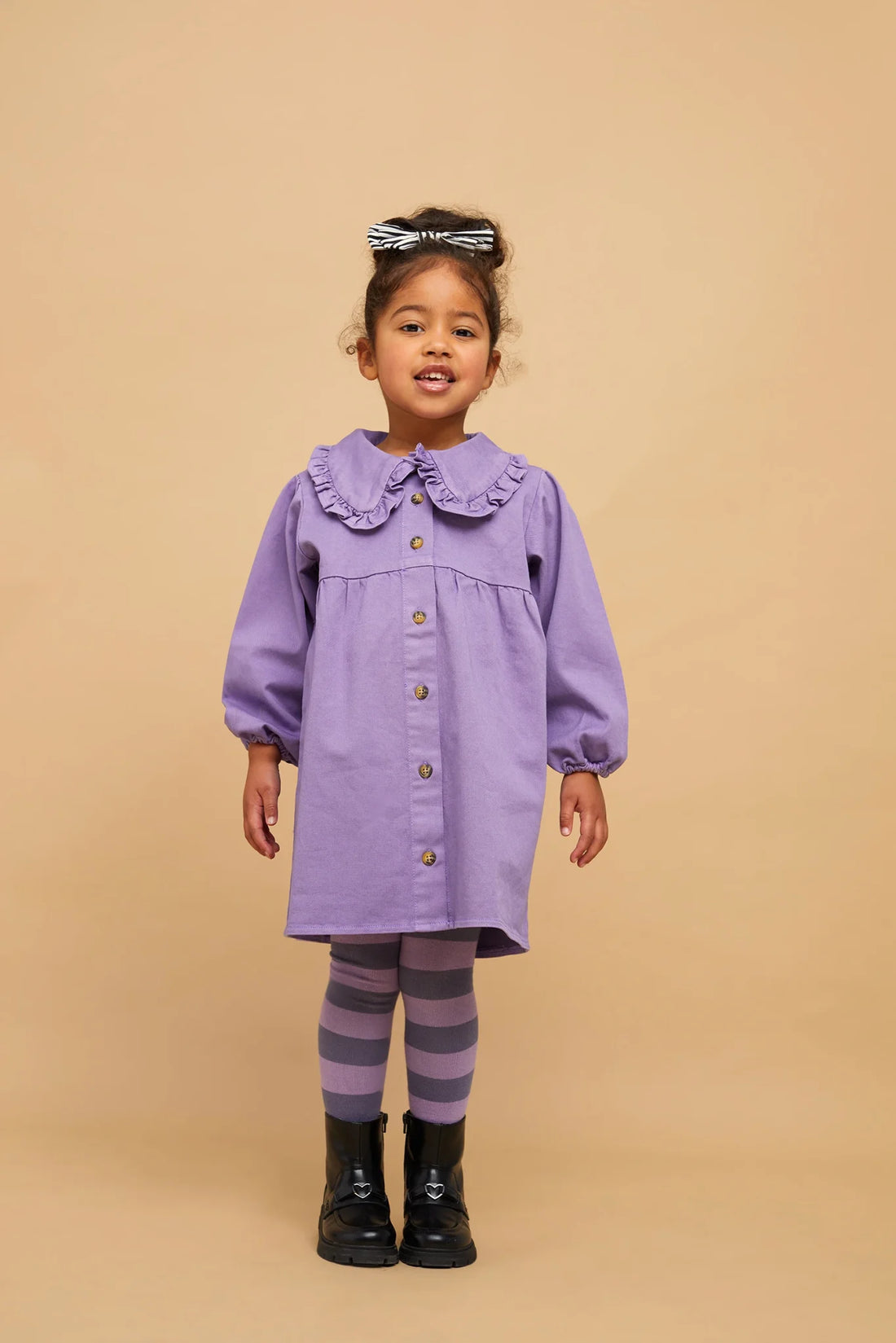 Denim dress Lavender