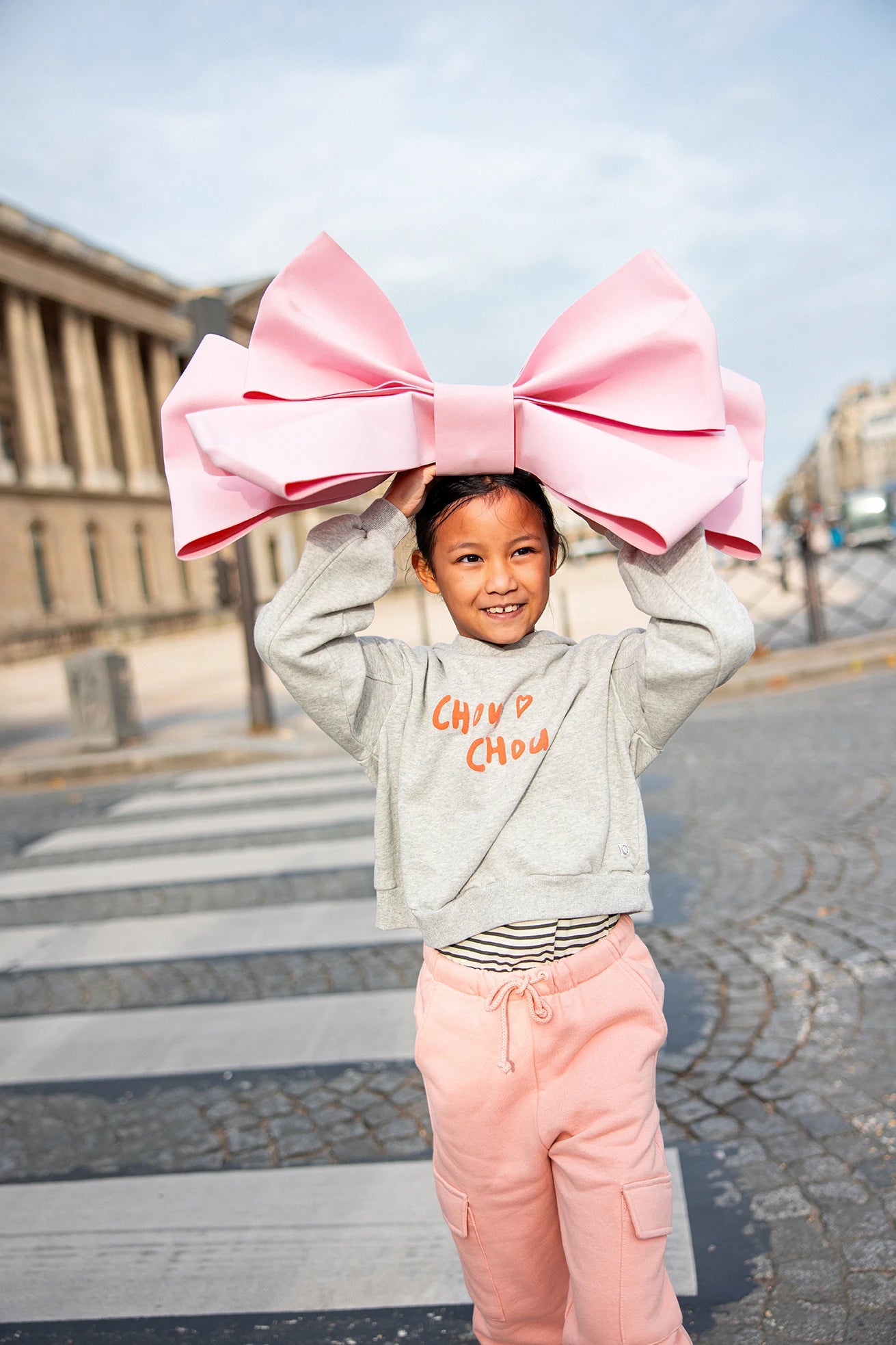 Cropped Hooded Sweatshirt &