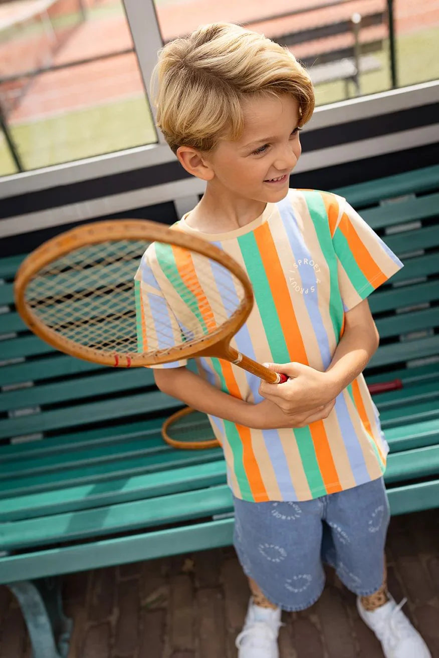 T-SHIRT VERTICAL STRIPES