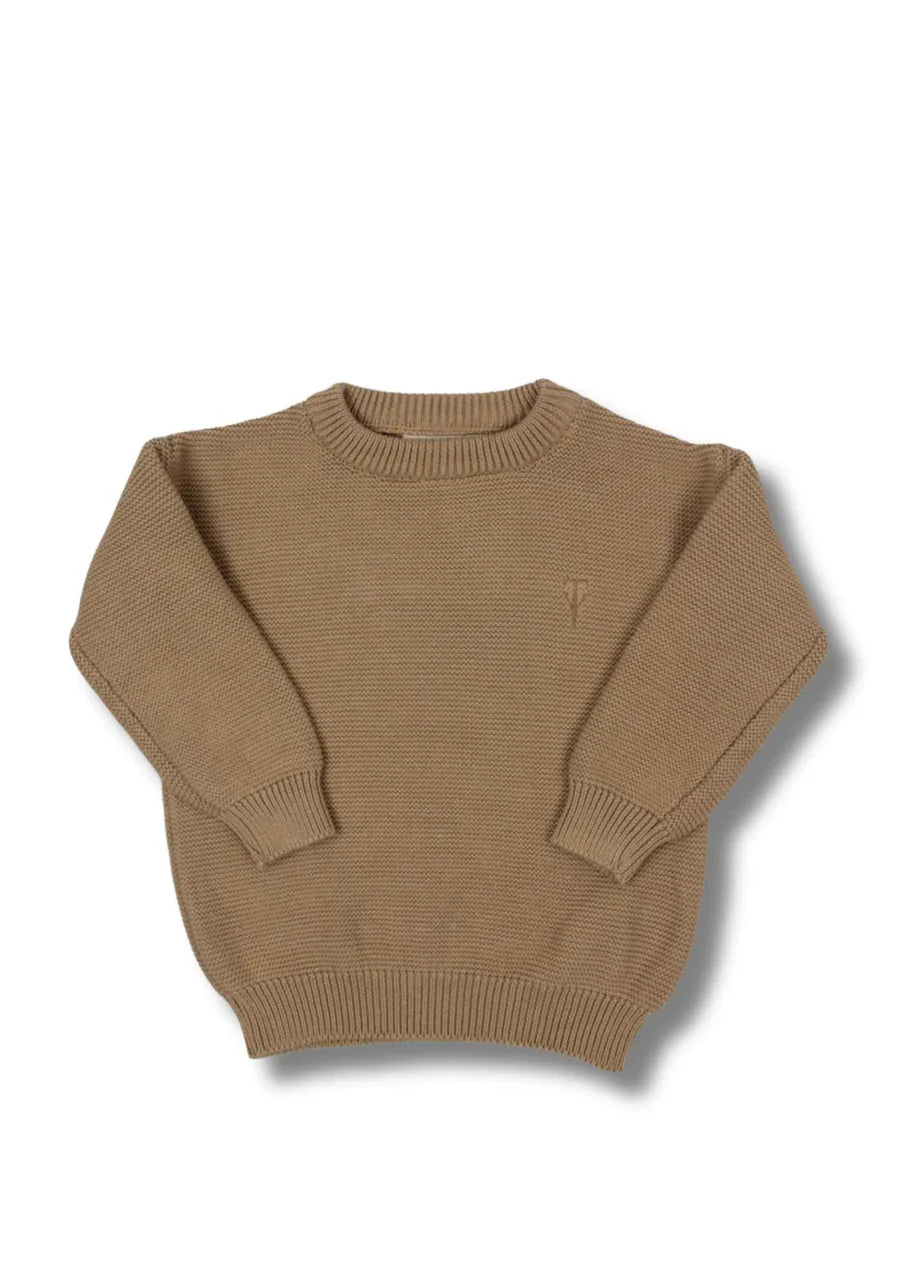 Noah knitted jumper | Honey