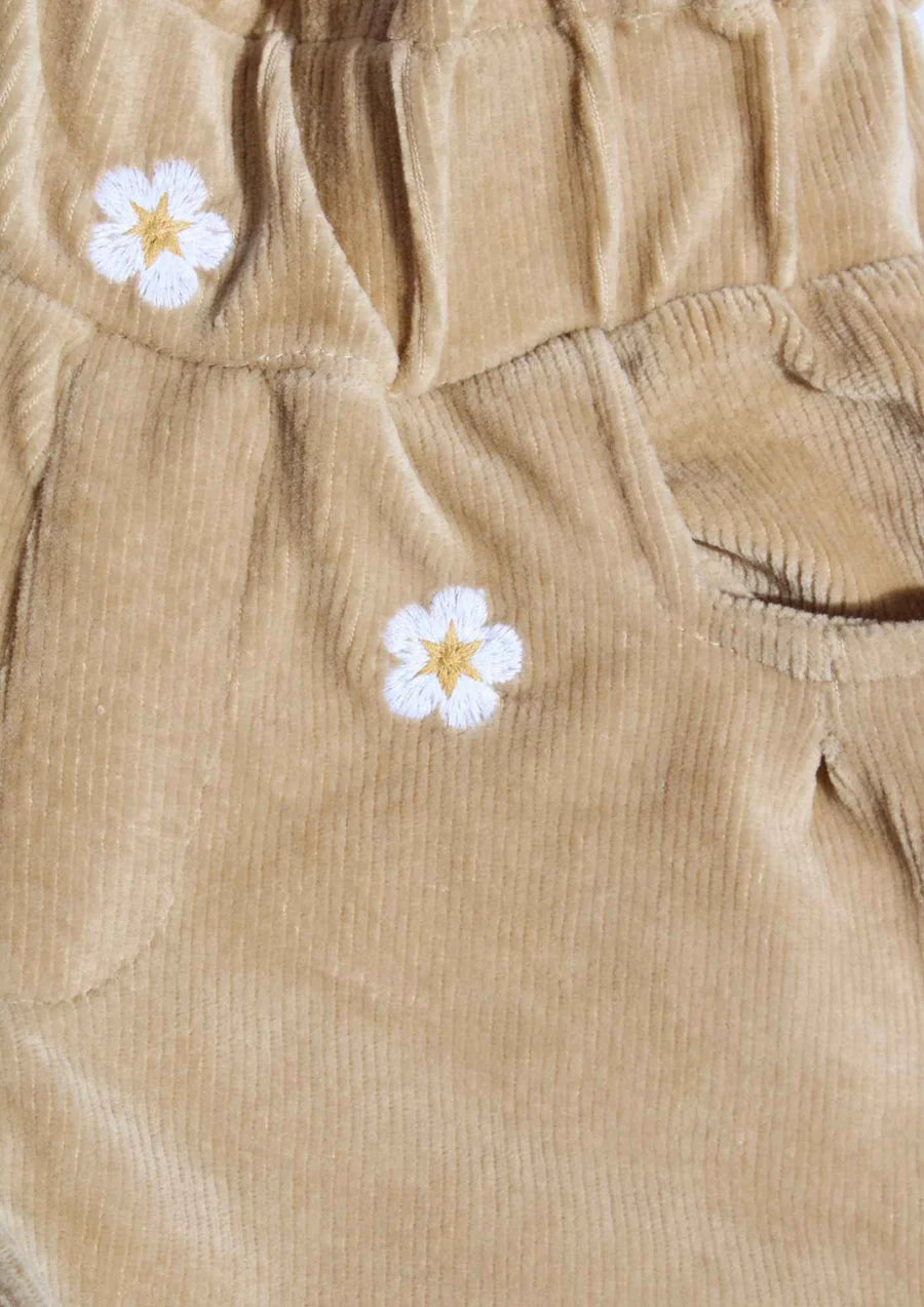 Two you label - Flower short
