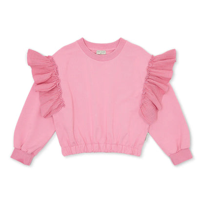 Sweater Ruffles  | Cashmere Rose